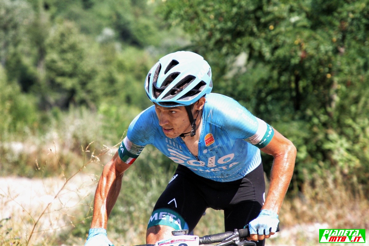 Diego Rosa in mountain bike